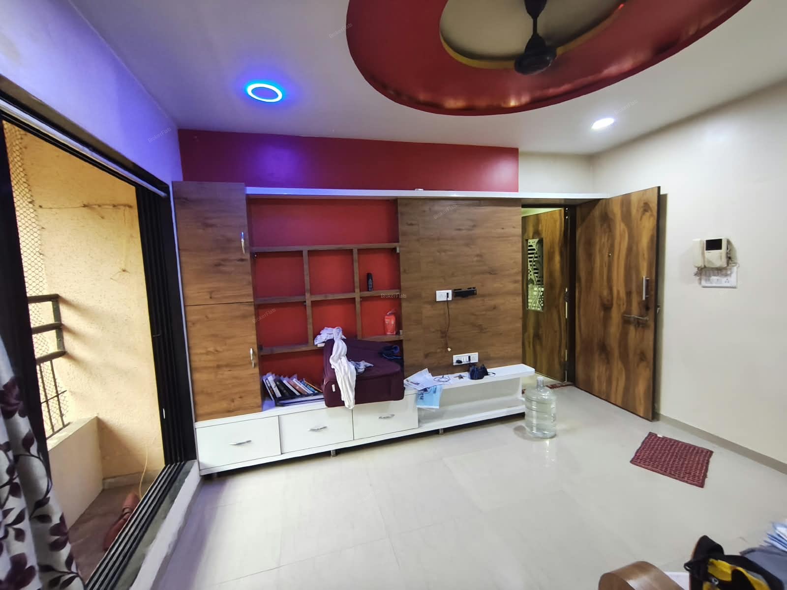 Fully Furnished 1 BHK Flat for Sale in Raunak City, Kalyan West