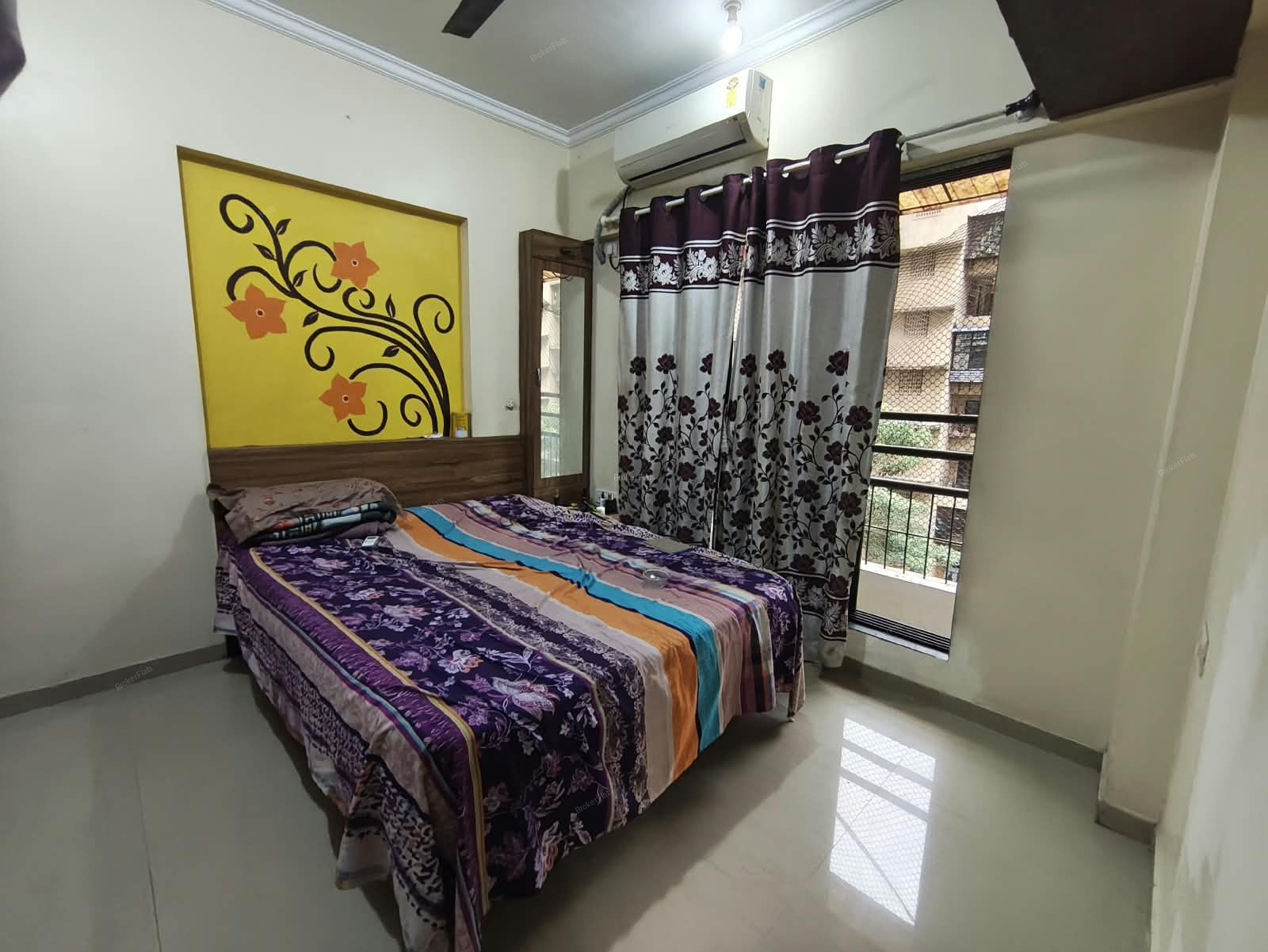 Fully Furnished 1 BHK Flat for Sale in Raunak City, Kalyan West